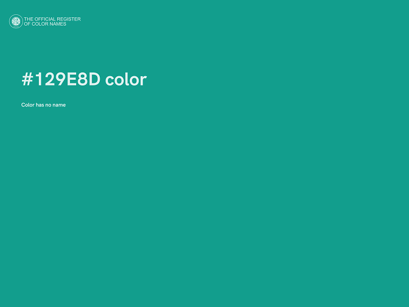 #129E8D color image