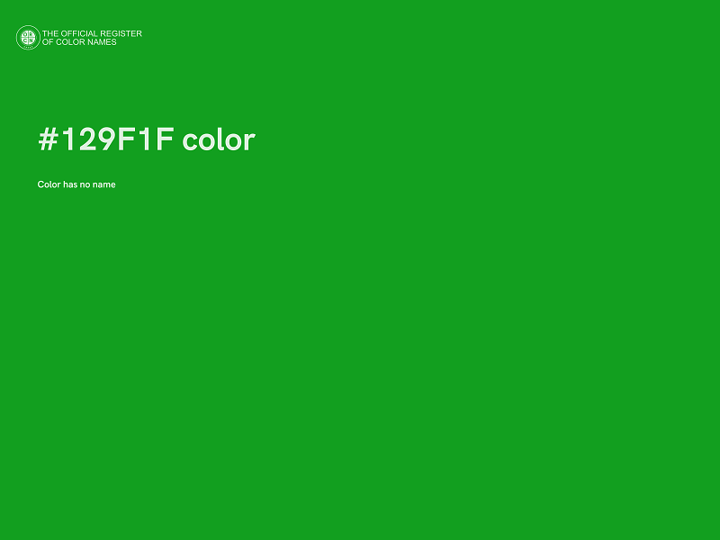 #129F1F color image
