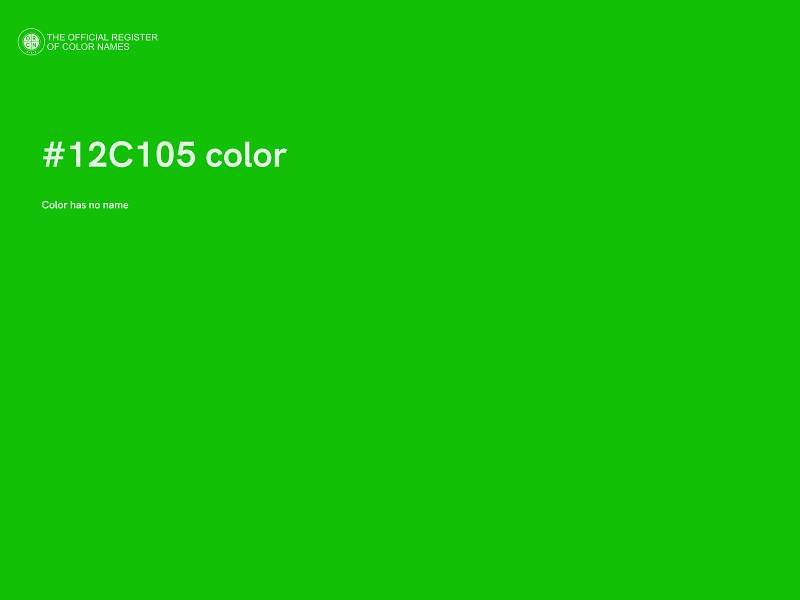 #12C105 color image