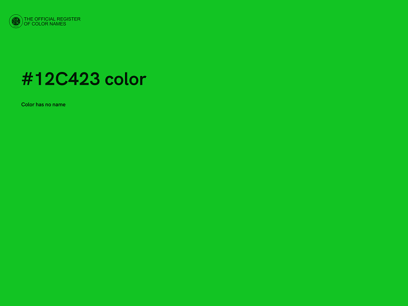 #12C423 color image