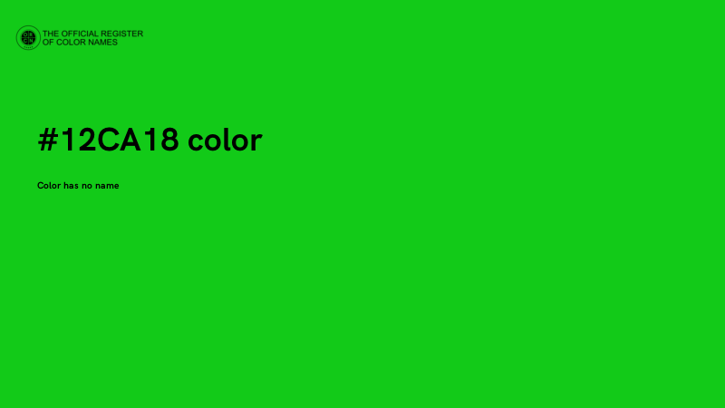 #12CA18 color image