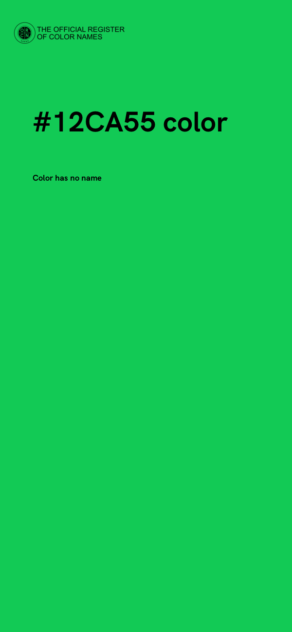 #12CA55 color image