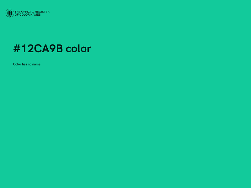 #12CA9B color image