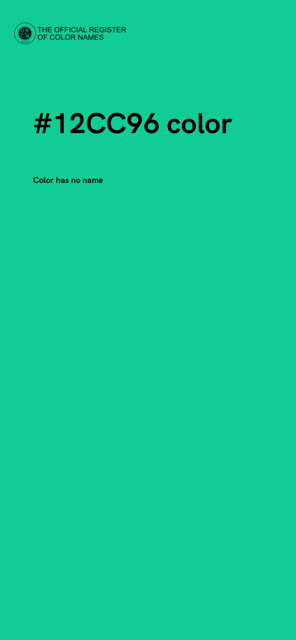 #12CC96 color image