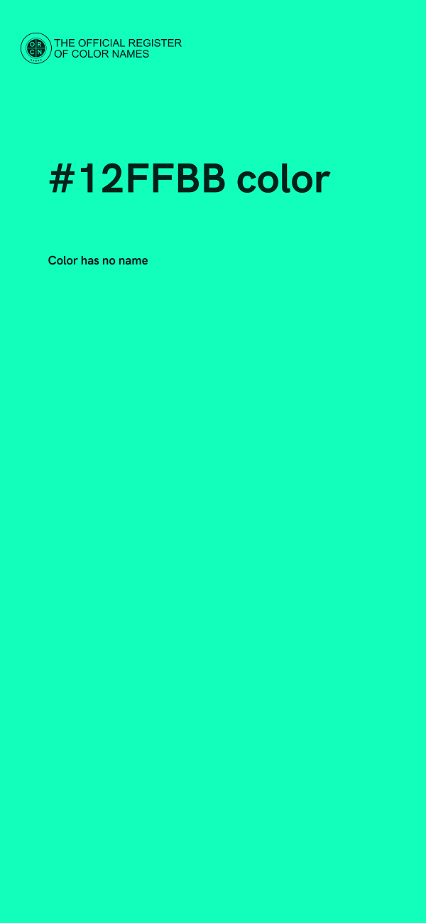 #12FFBB color image