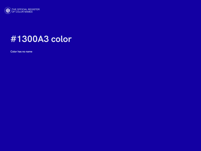 #1300A3 color image