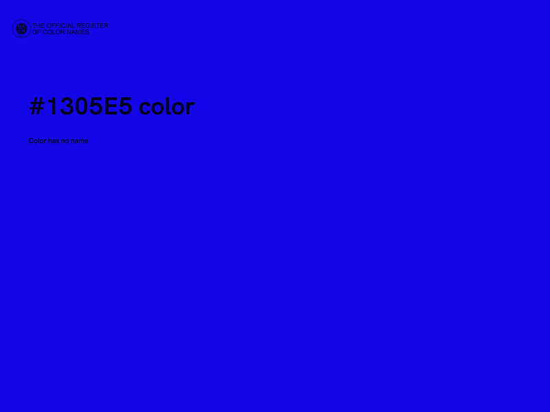 #1305E5 color image