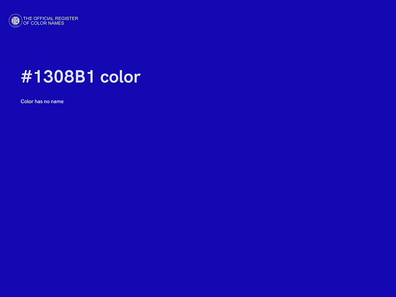 #1308B1 color image