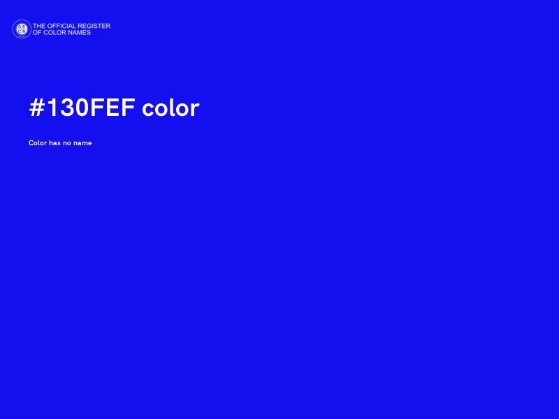 #130FEF color image