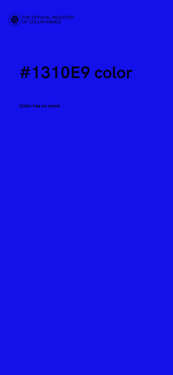 #1310E9 color image
