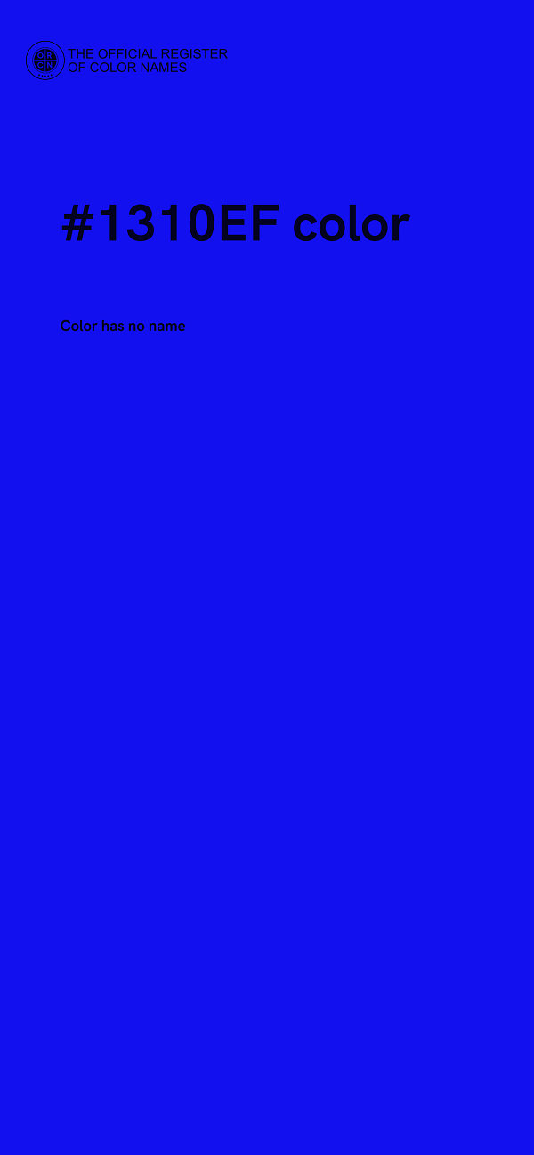 #1310EF color image