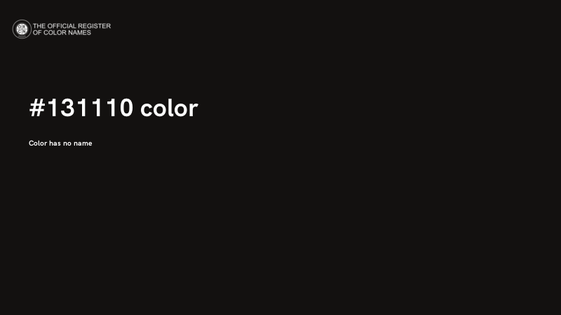 #131110 color image