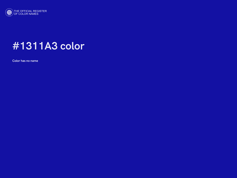 #1311A3 color image