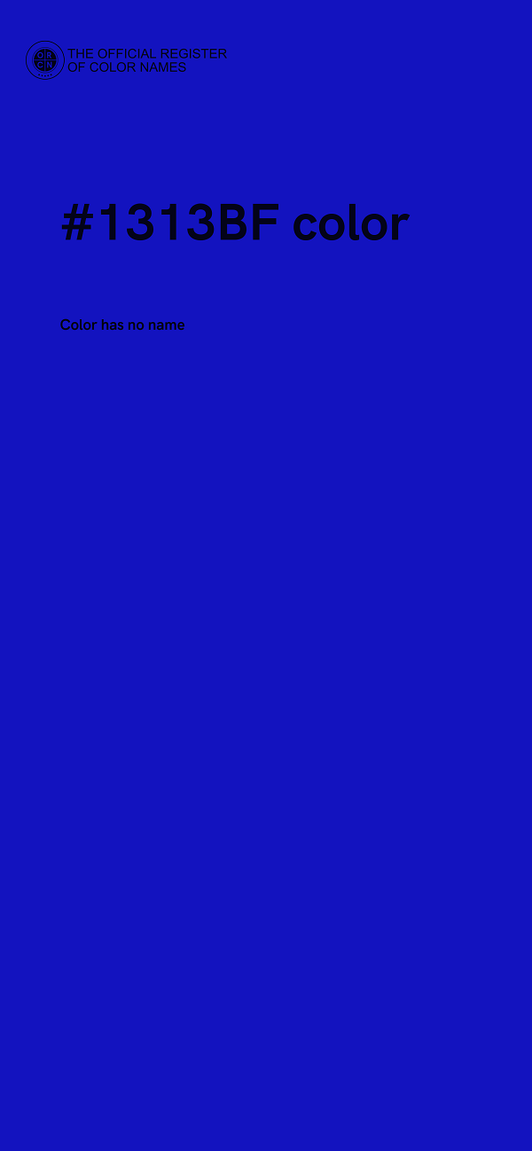 #1313BF color image