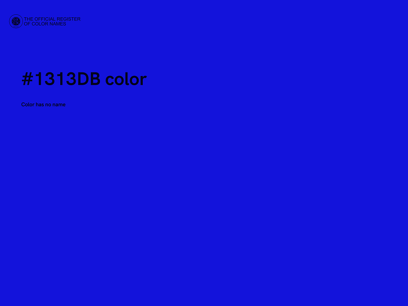 #1313DB color image