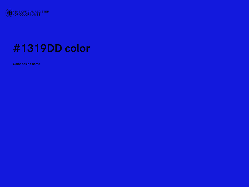 #1319DD color image