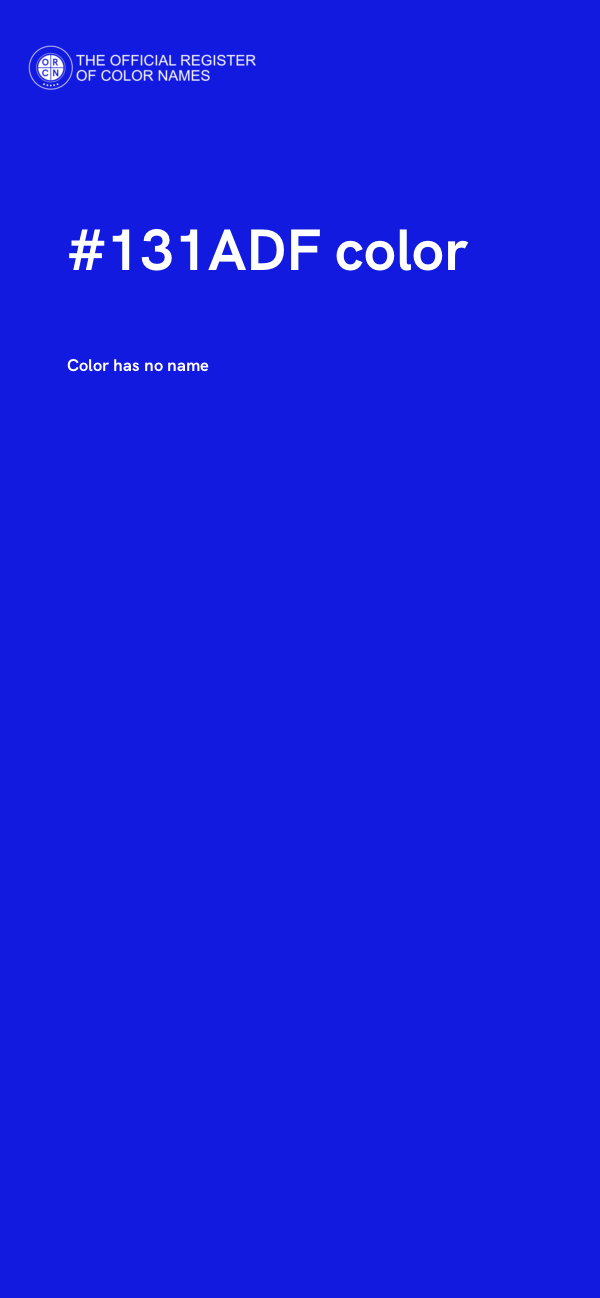 #131ADF color image