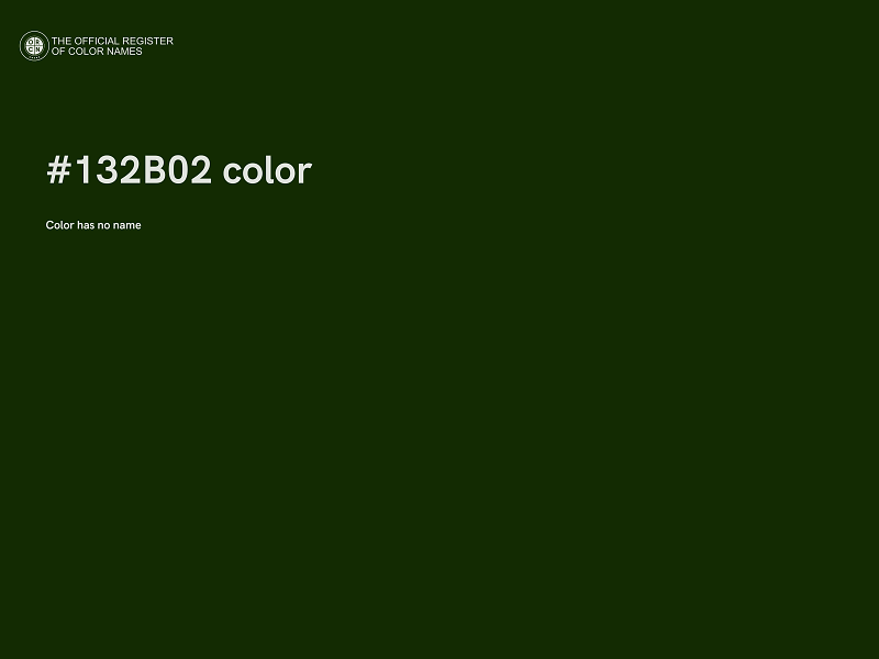 #132B02 color image