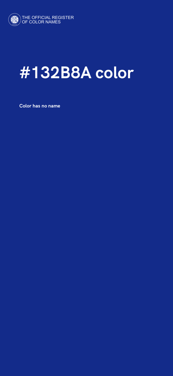 #132B8A color image