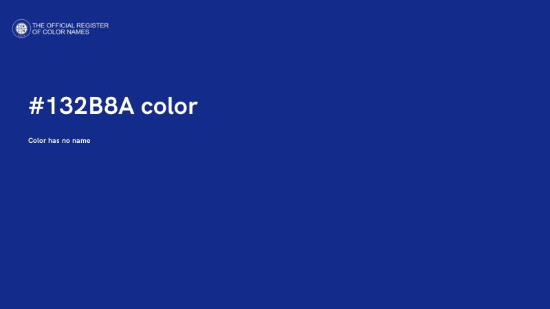 #132B8A color image