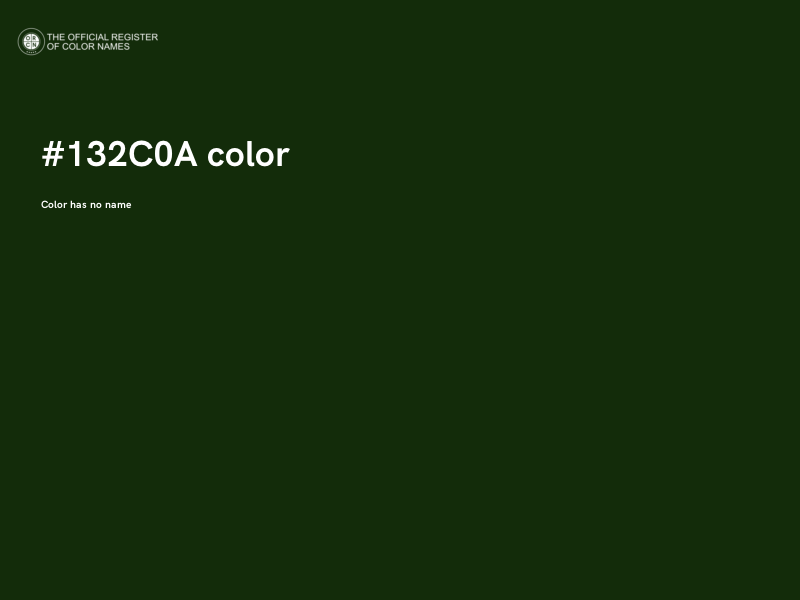 #132C0A color image
