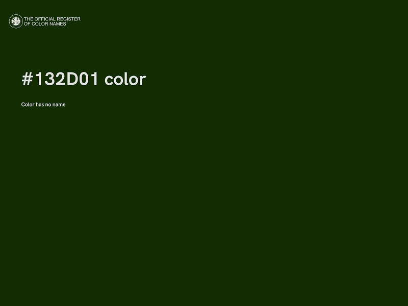 #132D01 color image