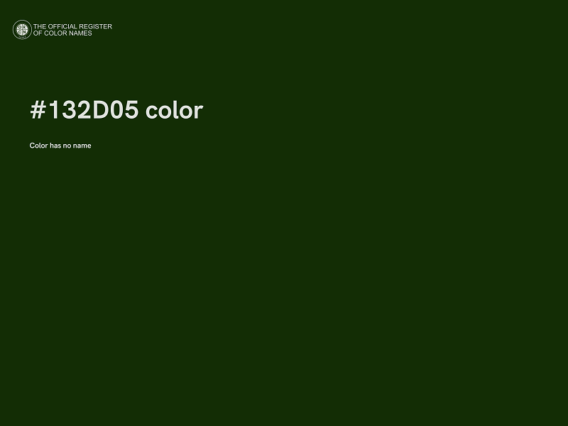 #132D05 color image