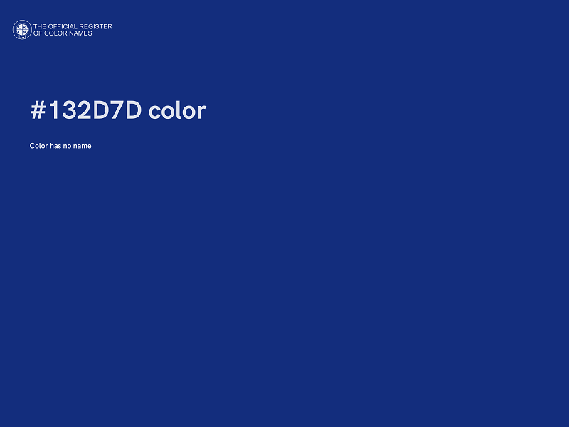 #132D7D color image