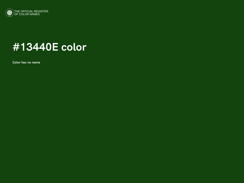 #13440E color image