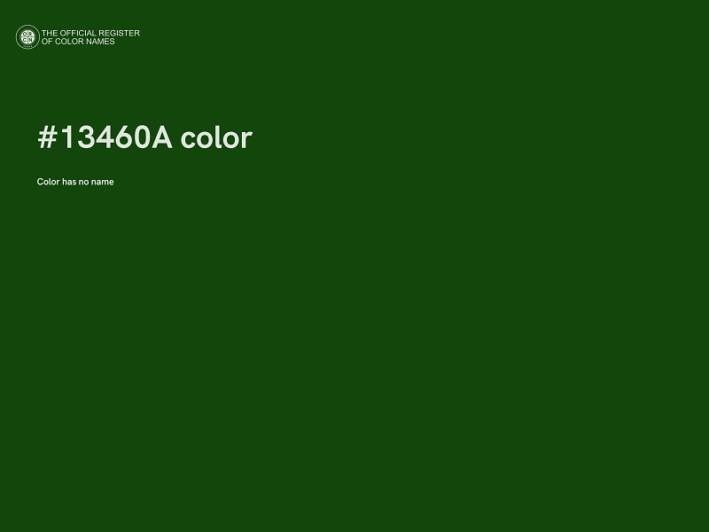 #13460A color image