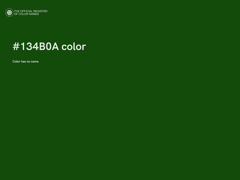 #134B0A color image