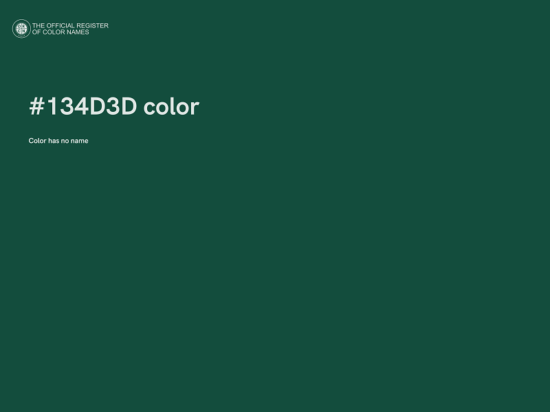 #134D3D color image