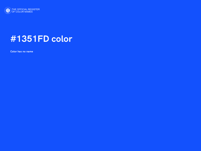 #1351FD color image