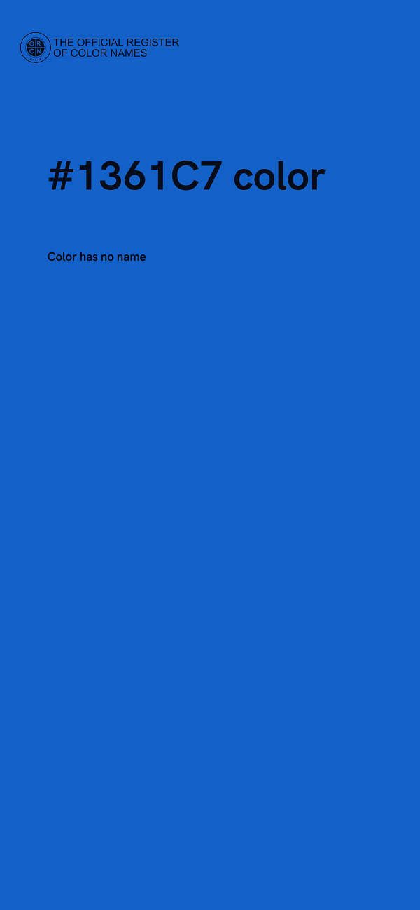 #1361C7 color image