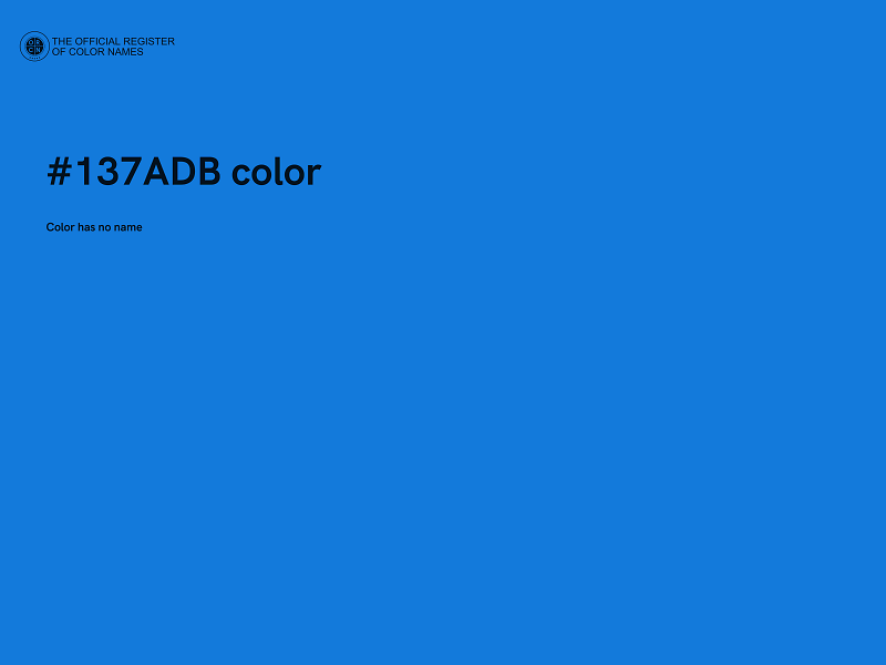 #137ADB color image