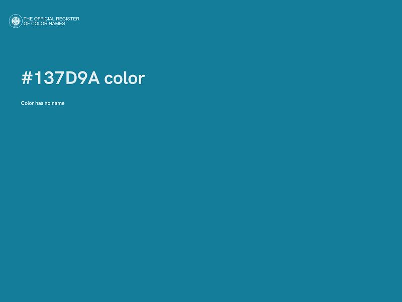 #137D9A color image