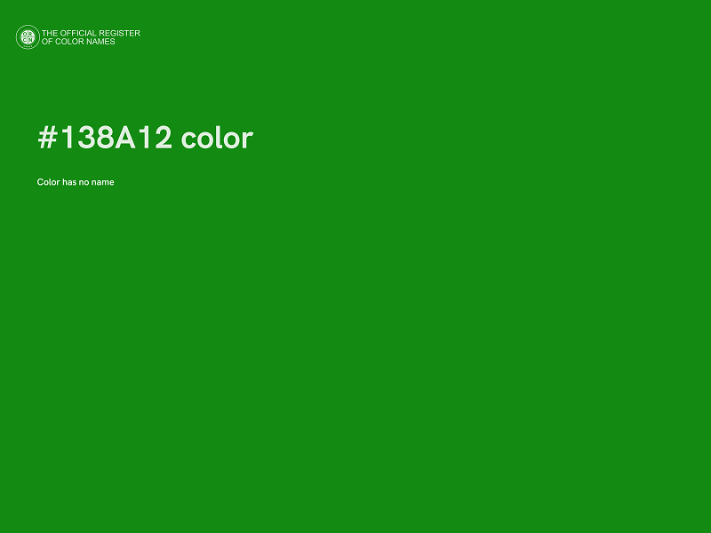 #138A12 color image