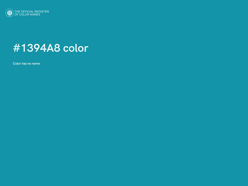 #1394A8 color image