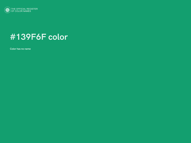 #139F6F color image