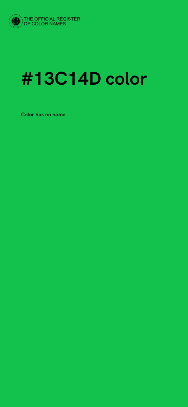 #13C14D color image