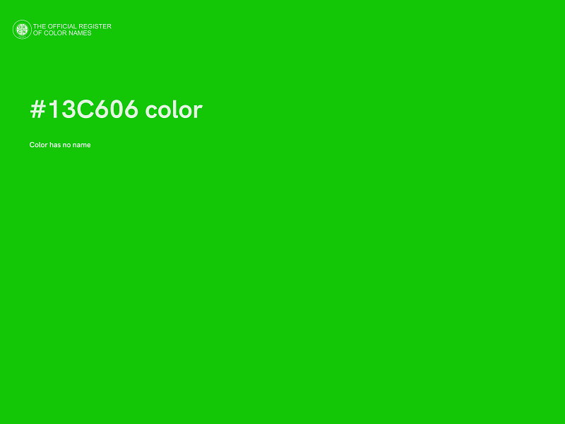 #13C606 color image
