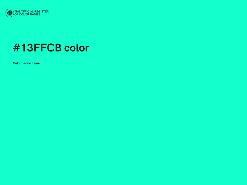 #13FFCB color image