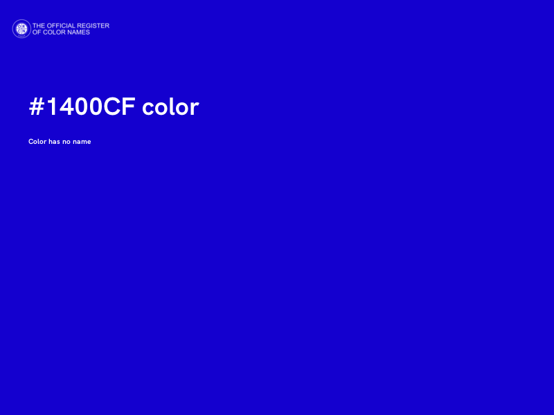 #1400CF color image