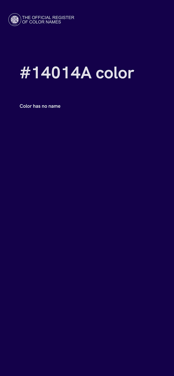 #14014A color image