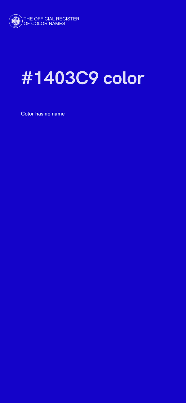 #1403C9 color image