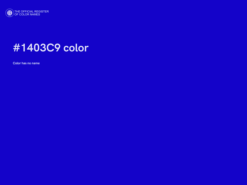 #1403C9 color image