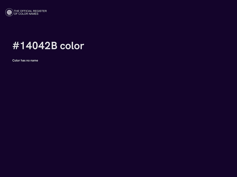 #14042B color image