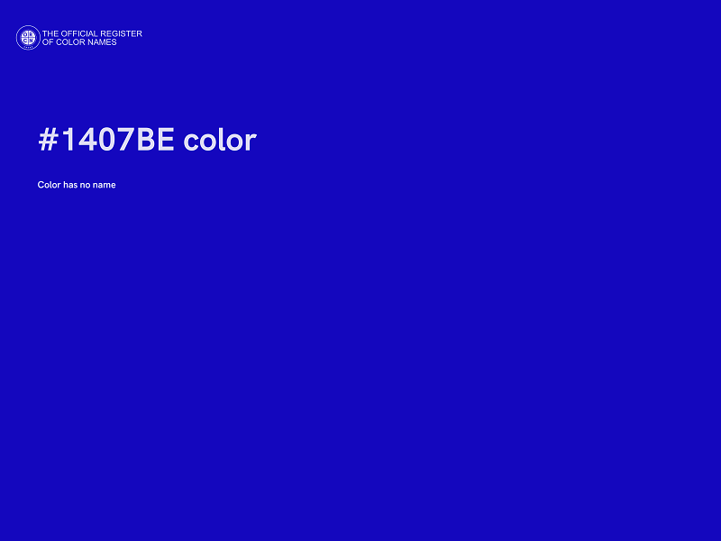 #1407BE color image