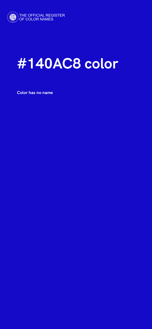 #140AC8 color image