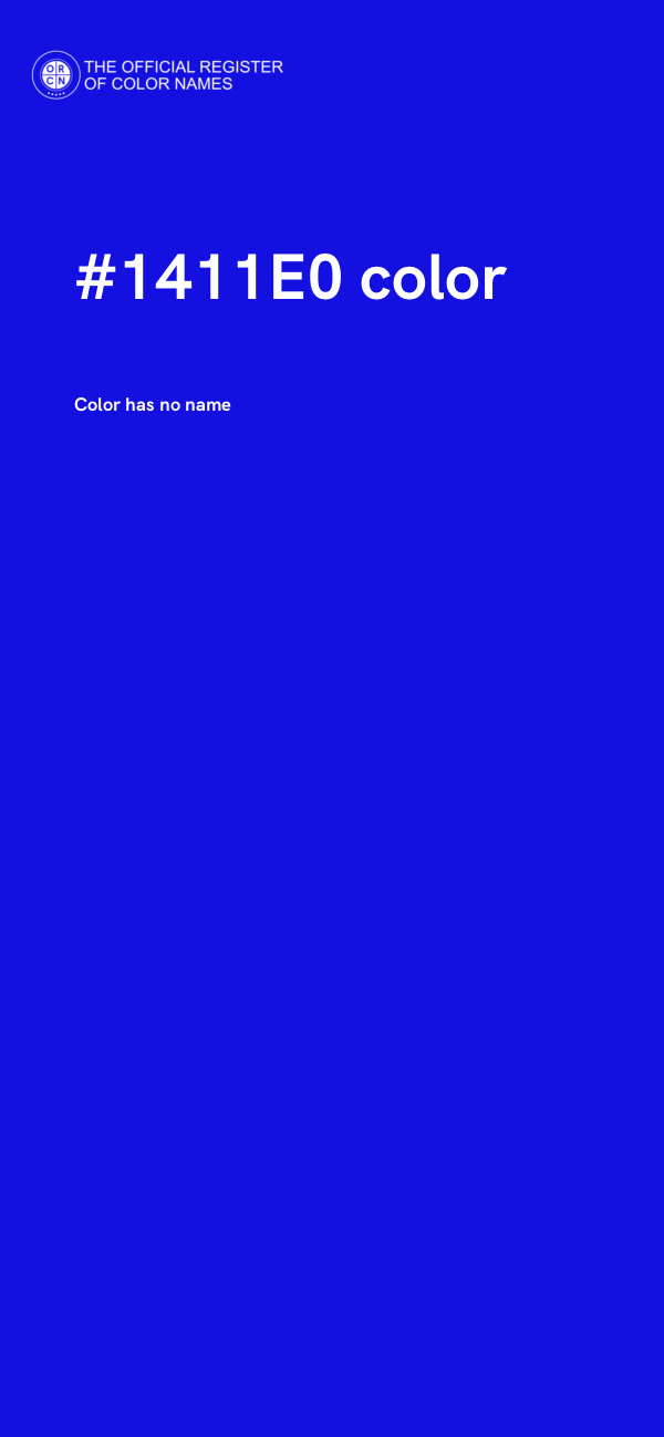 #1411E0 color image
